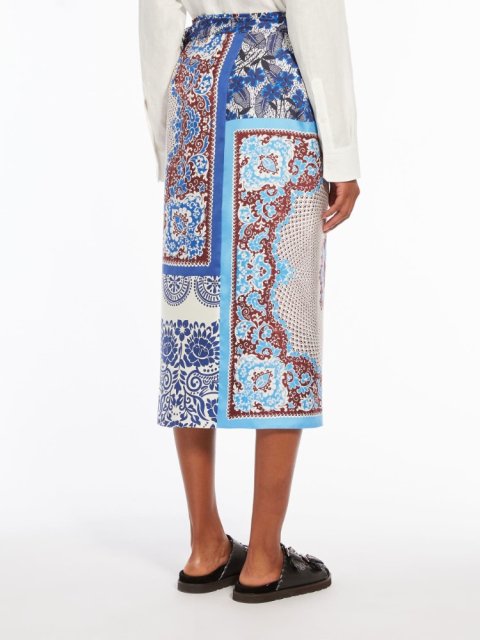 Юбка WEEKEND MAX MARA из шелка: фото 2 - Invogue