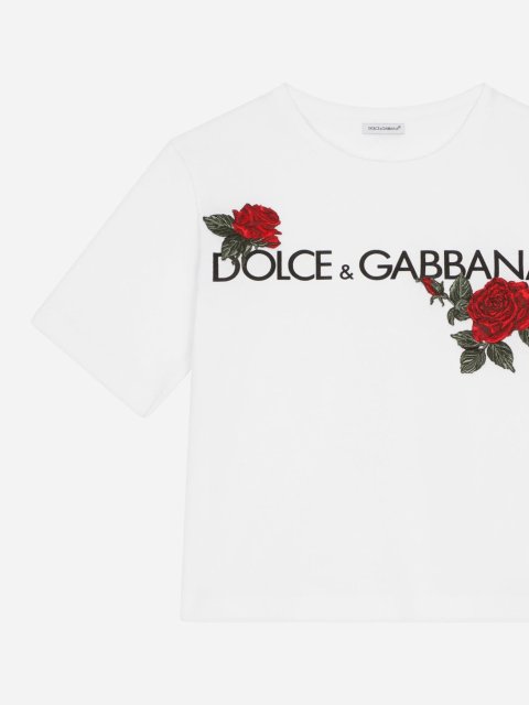 Біла футболка DOLCE&GABBANA KIDS : фото 2 - Invogue