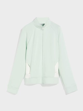 Зелёная кофта спорт MAX MARA: фото - Invogue
