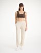 Коричневий топ By Malene Birger з принтом: фото 1 - Invogue