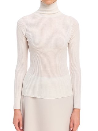 Молочний светр SPORTMAX : фото 4 - Invogue