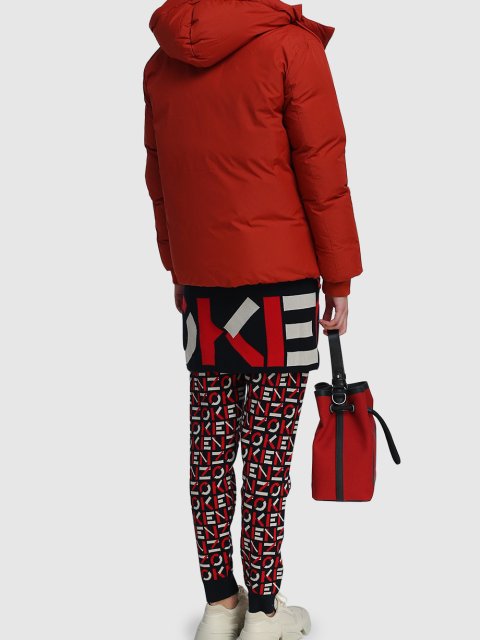 Красное платье KENZO: фото 2 - Invogue