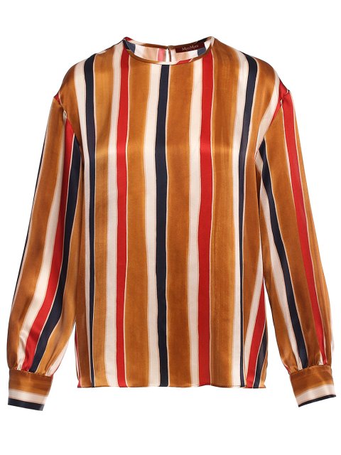 Теракотова блуза MAX MARA : фото - Invogue