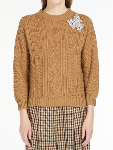 Бежевий светр WEEKEND MAX MARA : фото 1 - Invogue