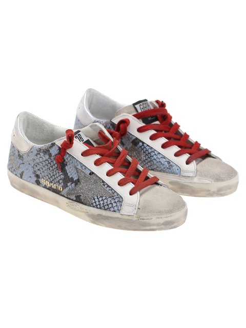 Блакитні снікерси GOLDEN GOOSE : фото 3 - Invogue