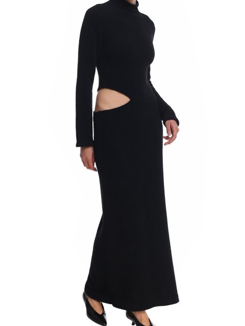 Чёрное платье OLENICH: фото 1 - Invogue