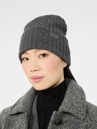 Темно-серая шапка Weekend Max Mara из шерсти: фото 1 - Invogue