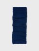 Синий шарф MAX&CO из смеси шерсти: фото - Invogue