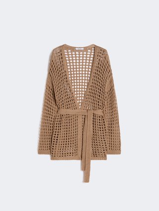 Карамельний кардиган Max Mara з бавовни: фото - Invogue