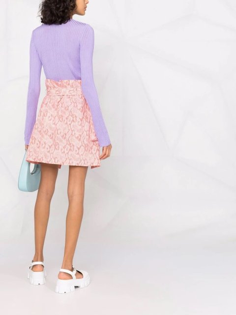 Малиновая юбка KENZO: фото 2 - Invogue