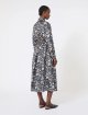 Темно-синя сукня MAX MARA з шовку: фото 2 - Invogue