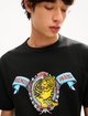 Чёрная футболка Kenzo из хлопка: фото 3 - Invogue