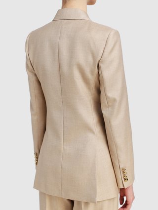 Молочный пиджак MAX MARA: фото 4 - Invogue