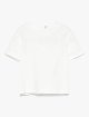 Біла футболка EMPORIO ARMANI KIDS з еластичної бавовни: фото - Invogue