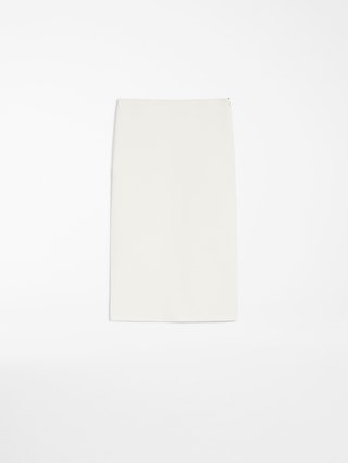 Молочная юбка MAX MARA: фото - Invogue