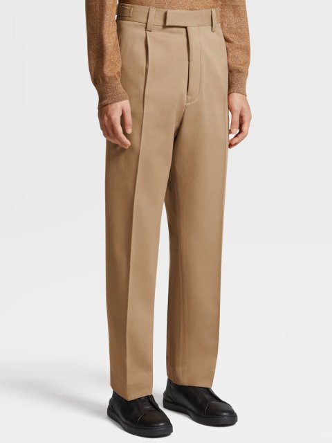 Бежеві брюки ZEGNA : фото 1 - Invogue