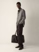 Темно-коричнева сорочка Zegna з кашеміру: фото 1 - Invogue