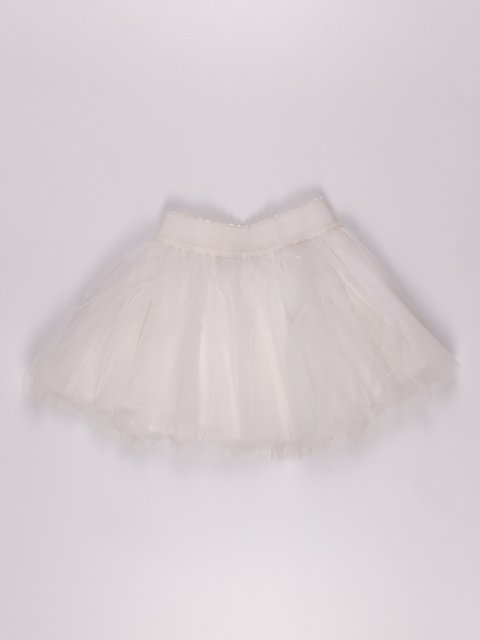 Кремовая юбка MONNALISA: фото - Invogue