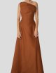 Коричневое платье LITKOVSKAYA: фото - Invogue