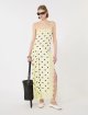 Жовта сукня в горох Max Mara з шовку: фото 2 - Invogue