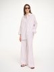 Штаны в полоску BY MALENE BIRGER из органического хлопка: фото 1 - Invogue