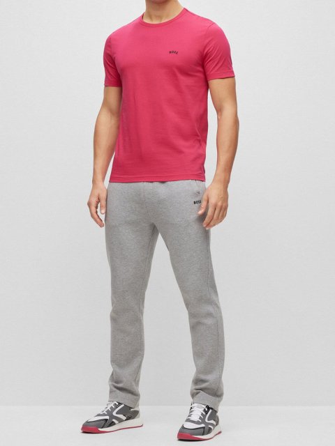 Розовая футболка BOSS: фото 4 - Invogue