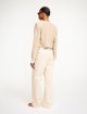 Бежевий жакет BY MALENE BIRGER однбортний: фото 2 - Invogue