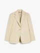Пісочний жакет Weekend Max Mara з бавовни та льону: фото - Invogue