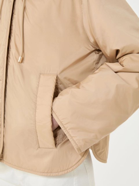 Бежева куртка WEEKEND MAX MARA з водовідштовхувальної тканини: фото 5 - Invogue