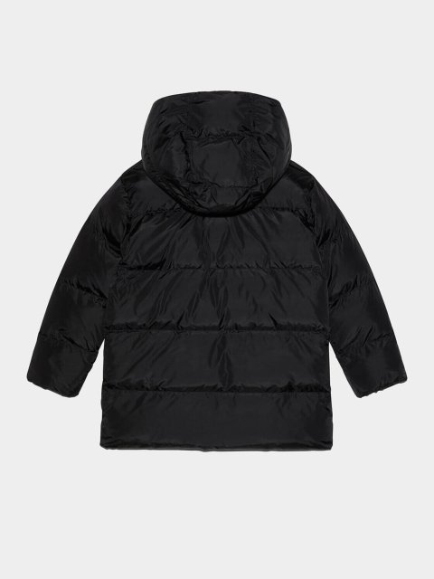 Чёрная куртка  DSQUARED KID: фото 1 - Invogue