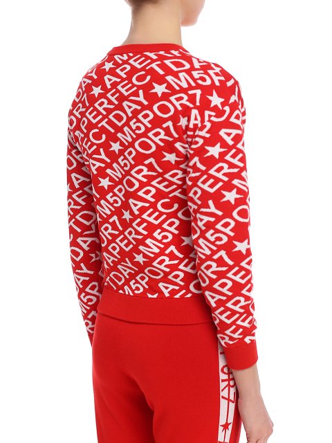 Красный свитер MARELLA: фото 4 - Invogue