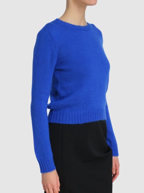 Синий свитер WEEKEND MAX MARA: фото 3 - Invogue