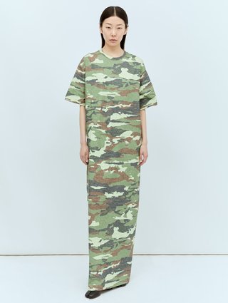 Зелёное платье ACNE STUDIOS: фото - Invogue
