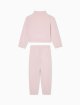 Лілова кофта, штани EMPORIO ARMANI KIDS з бавовни: фото 1 - Invogue