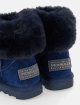 Синие угги MONNALISA из кожи: фото 2 - Invogue