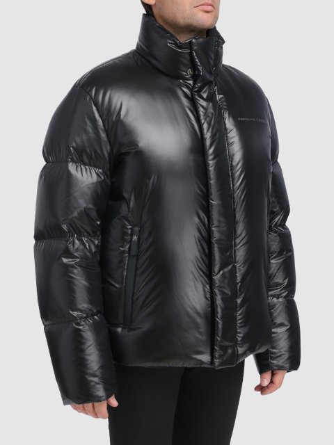 Чорна куртка BOSS : фото 2 - Invogue