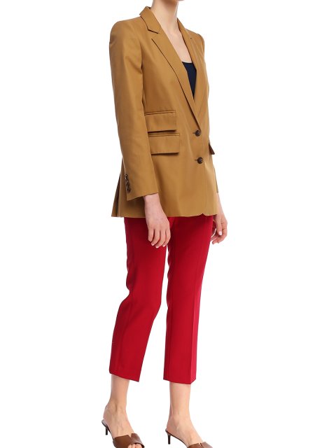 Коричневі босоніжки MAX MARA : фото 2 - Invogue