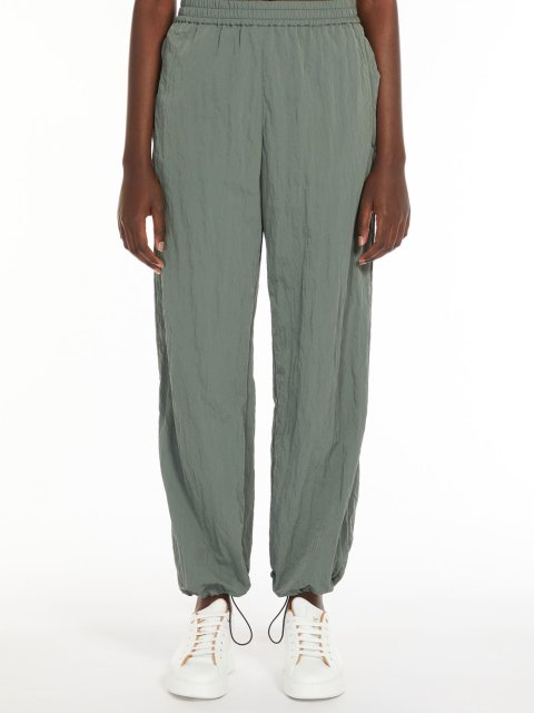 Зелёные брюки MAX MARA: фото 1 - Invogue