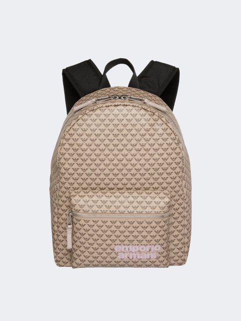 Кремовий рюкзак EMPORIO ARMANI KIDS : фото - Invogue