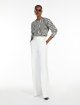 Чорно-біла сорочка Max Mara у смужку: фото 1 - Invogue