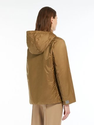 Карамельная куртка Max Mara из полиэстера: фото 3 - Invogue