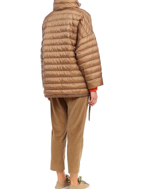 Коричневая куртка WEEKEND MAX MARA: фото 4 - Invogue