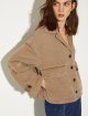 Куртка кольору какао Max&Co з бавовни та льону: фото 4 - Invogue