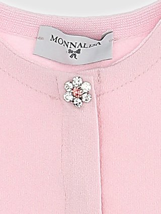 Розовое болеро MONNALISA: фото 2 - Invogue