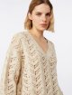 Бежевий светр Max Mara з бавовняної пряжі: фото 4 - Invogue