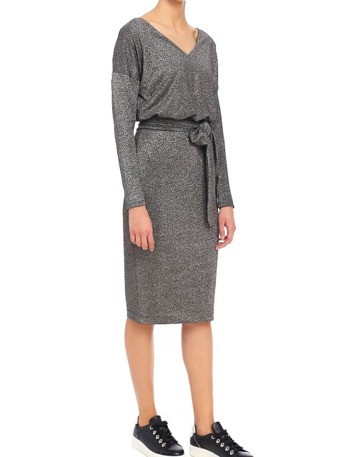 Чёрные сникерсы MARC CAIN: фото 4 - Invogue