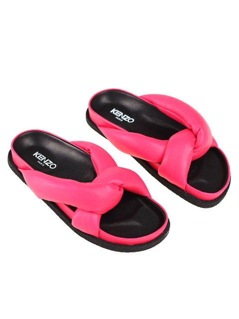 Малинові шльопанці KENZO : фото 3 - Invogue