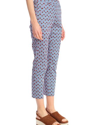 Бірюзові брюки WEEKEND MAX MARA : фото 6 - Invogue
