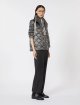 Сірий пуховик MAX MARA зі стьобаним візерунком: фото 1 - Invogue