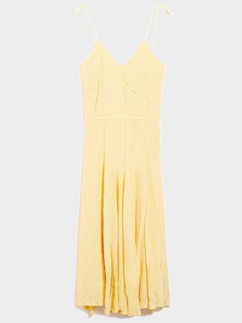 Жовта сукня SPORTMAX: фото - Invogue